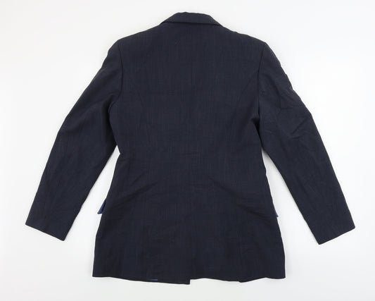 Dunes Store  Womens Blue   Jacket Blazer Size 12