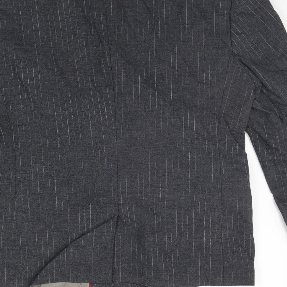 River Island Womens Grey   Jacket Suit Jacket Size 36