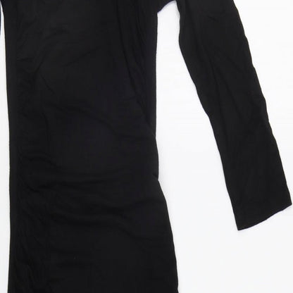 H&M Womens Black   A-Line  Size M