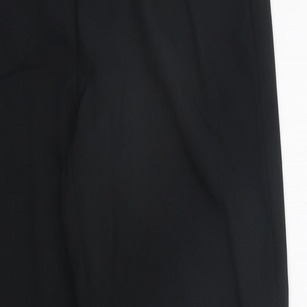 Womens UK Size 8 Marks and Spencer Regular Fit  Black Trousers