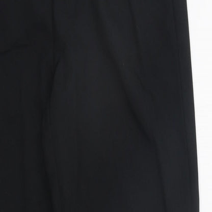 Womens UK Size 8 Marks and Spencer Regular Fit  Black Trousers