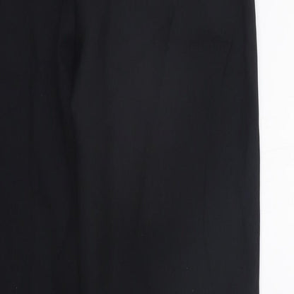 Womens UK Size 8 Marks and Spencer Regular Fit  Black Trousers