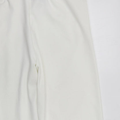 New Look Womens White   Trousers  Size 18 L21 in - Elasticated Waist