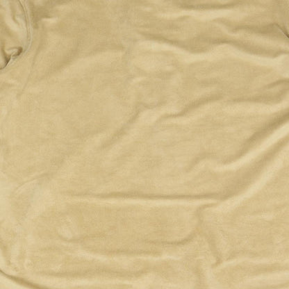 Liz Claiborne Womens Beige   Basic Button-Up Size L