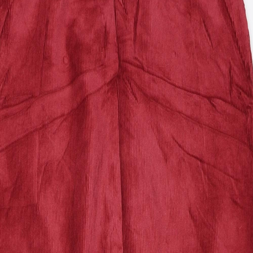TU Womens Red   Straight & Pencil Skirt Size 10