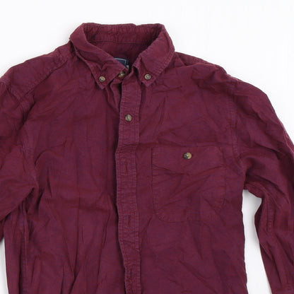 Topman Mens Purple    Button-Up Size XS