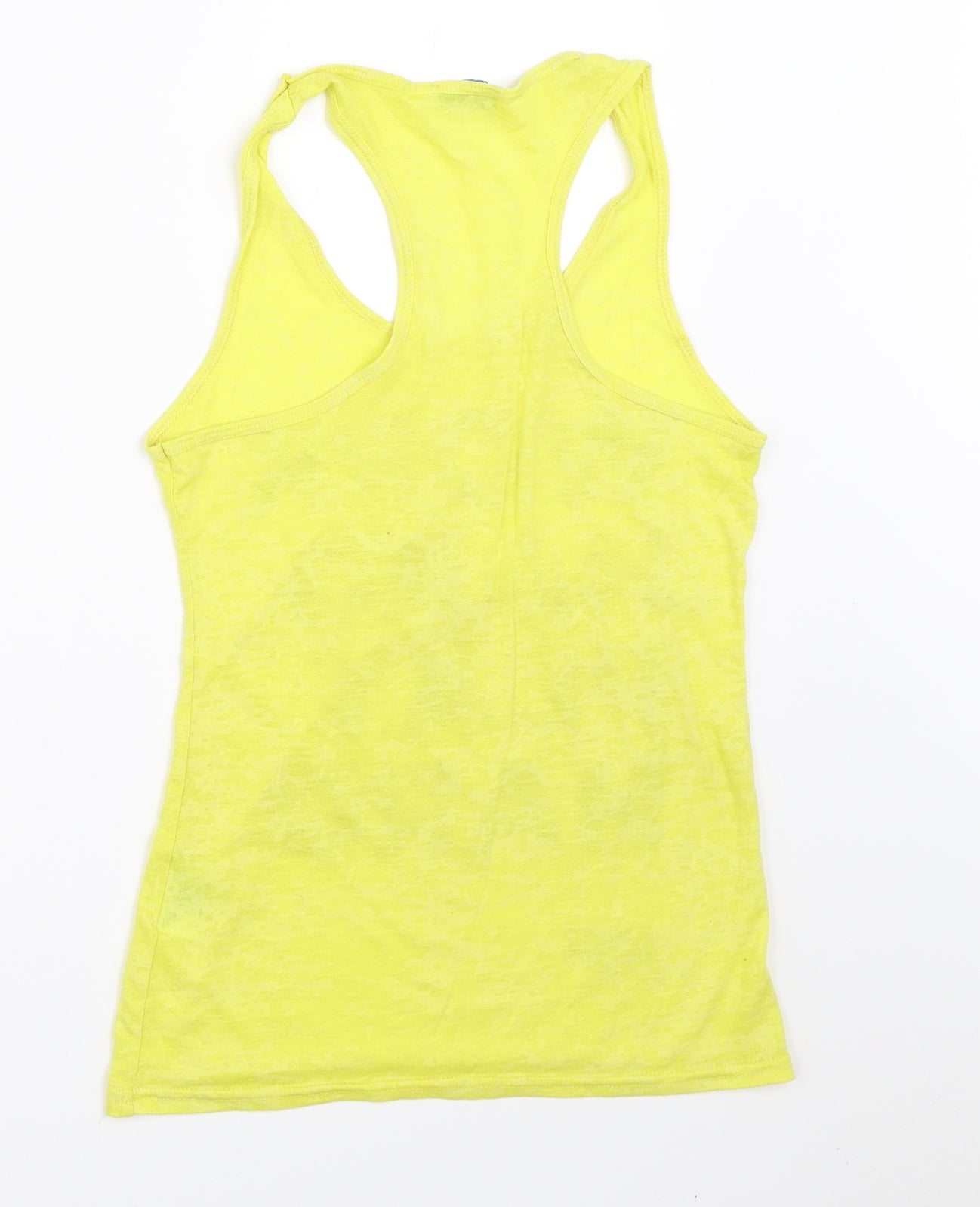 Myprotein Womens Yellow   Basic Tank Size 6