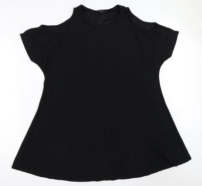 River Island Womens Black   T-Shirt Dress  Size 12