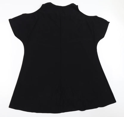 River Island Womens Black   T-Shirt Dress  Size 12