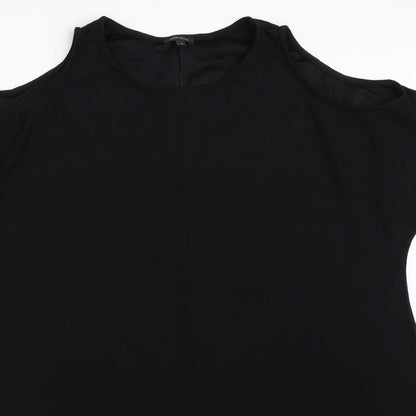 River Island Womens Black   T-Shirt Dress  Size 12