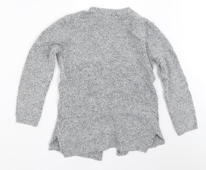 NEXT Girls Grey   Cardigan Jumper Size 8 Years