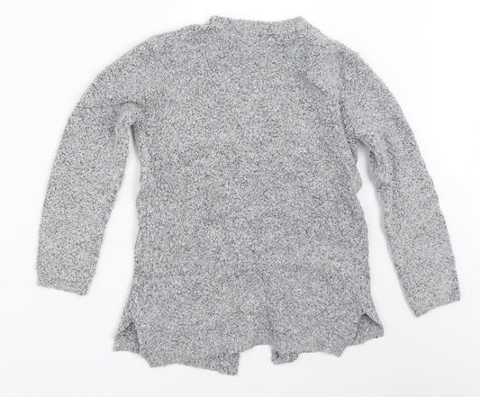 NEXT Girls Grey   Cardigan Jumper Size 8 Years