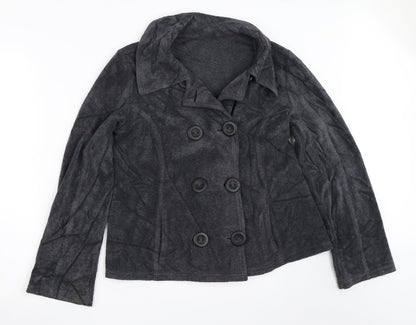 Womens UK Size S Per Una Grey Jacket