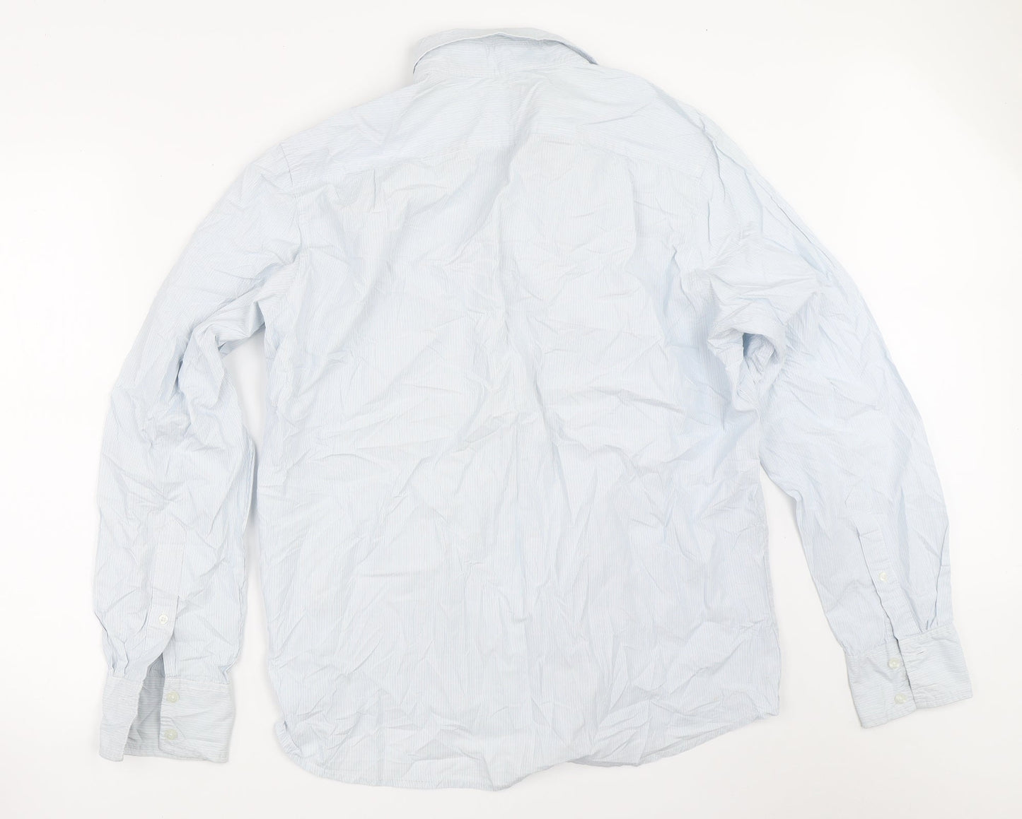 H&M Mens Blue    Button-Up Size M
