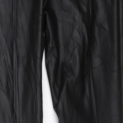 New Look Womens Black   Capri Trousers Size 10 L28 in