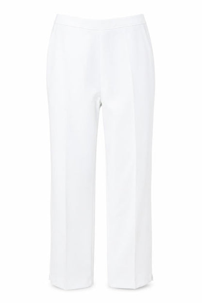 Womens UK Size 16 Preworn Regular Fit  White Trousers