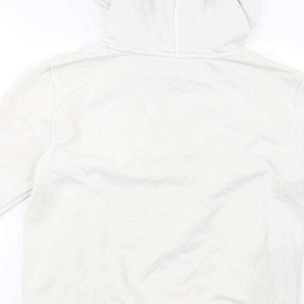 H&M Womens White   Pullover Hoodie Size XS