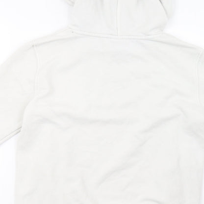 H&M Womens White   Pullover Hoodie Size XS