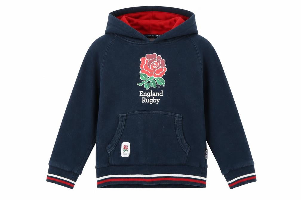 Preworn Boys Blue   Pullover Hoodie Size 5-6 Years