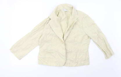off shoot Womens Yellow   Jacket  Size 14
