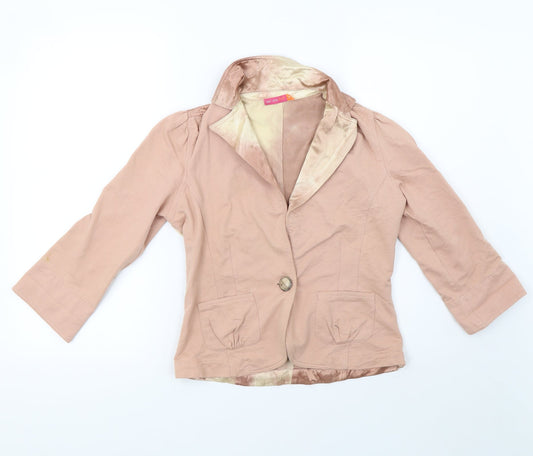 Womens UK Size 8 Marks and Spencer Pink Jacket