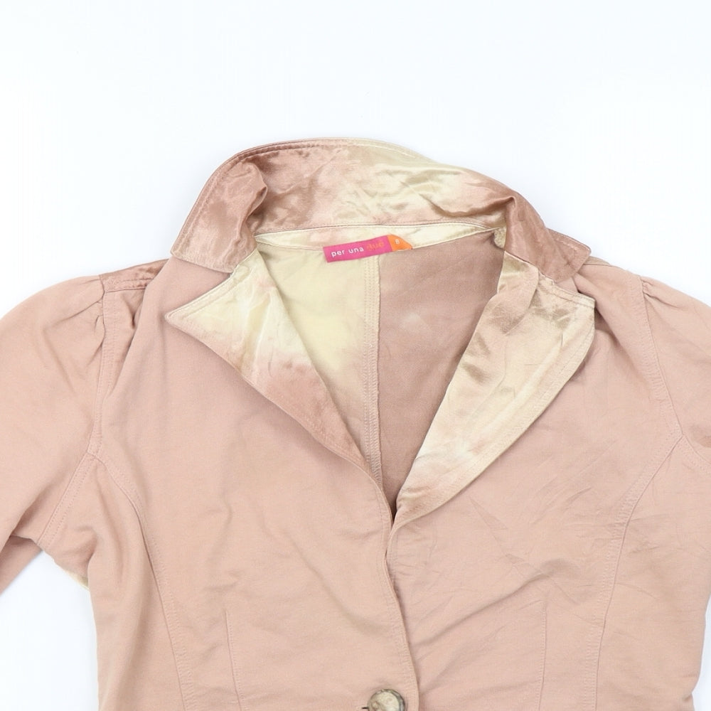 Womens UK Size 8 Marks and Spencer Pink Jacket