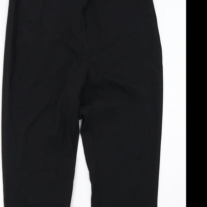 Womens UK Size 12 Marks and Spencer Regular Fit  Black Trousers