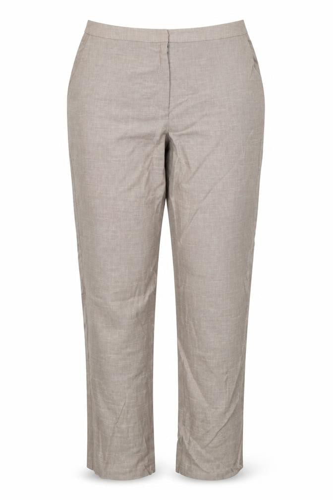 Womens UK Size 14 Precis Regular Fit  Brown Trousers