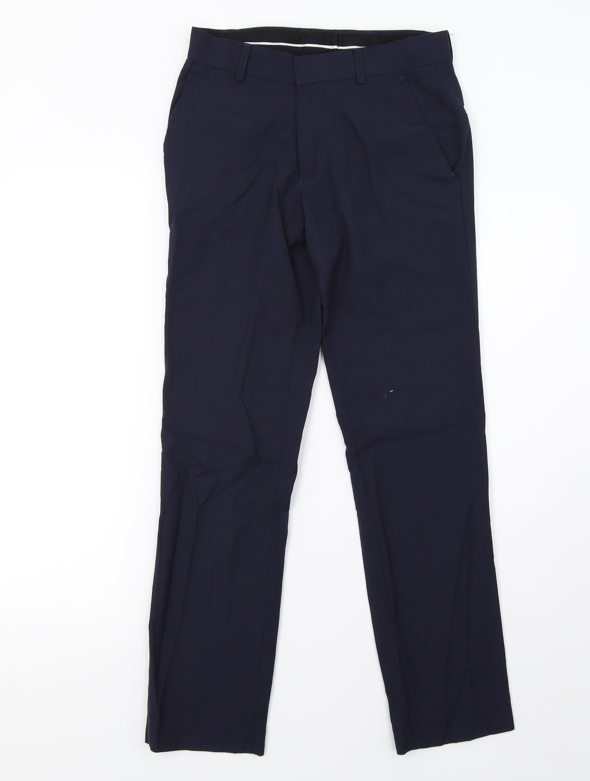 Mens UK Size 28 Topman Regular Fit  Blue Trousers