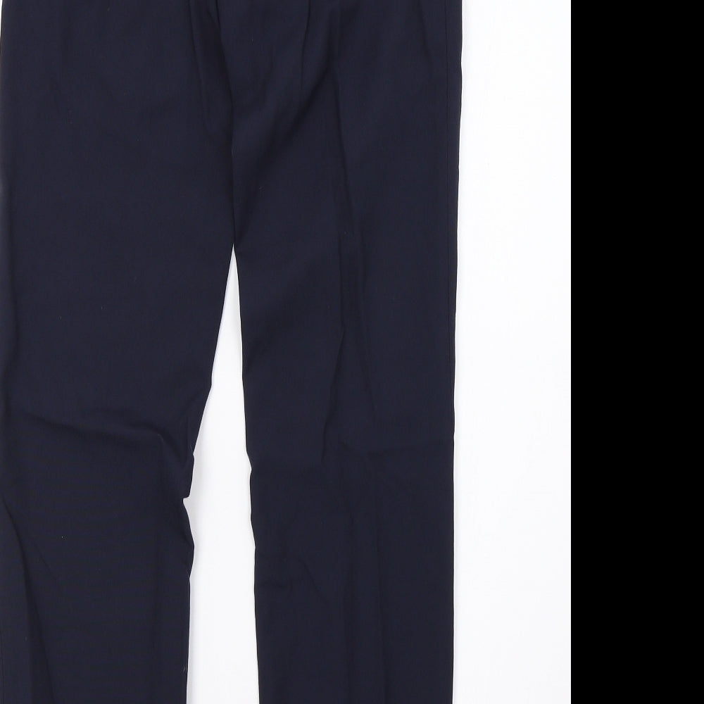Mens UK Size 28 Topman Regular Fit  Blue Trousers