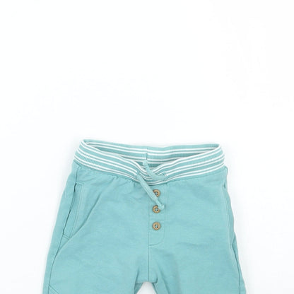 Marks and Spencer Baby Blue   Sweatpants Trousers Size 3-6 Months