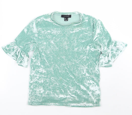 Primark Womens Green   Basic T-Shirt Size 6