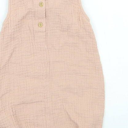 H&M Girls Pink   Babygrow One-Piece Size 6-9 Months