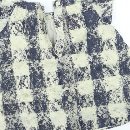 Gap Girls Blue Geometric  A-Line  Size 3-6 Months