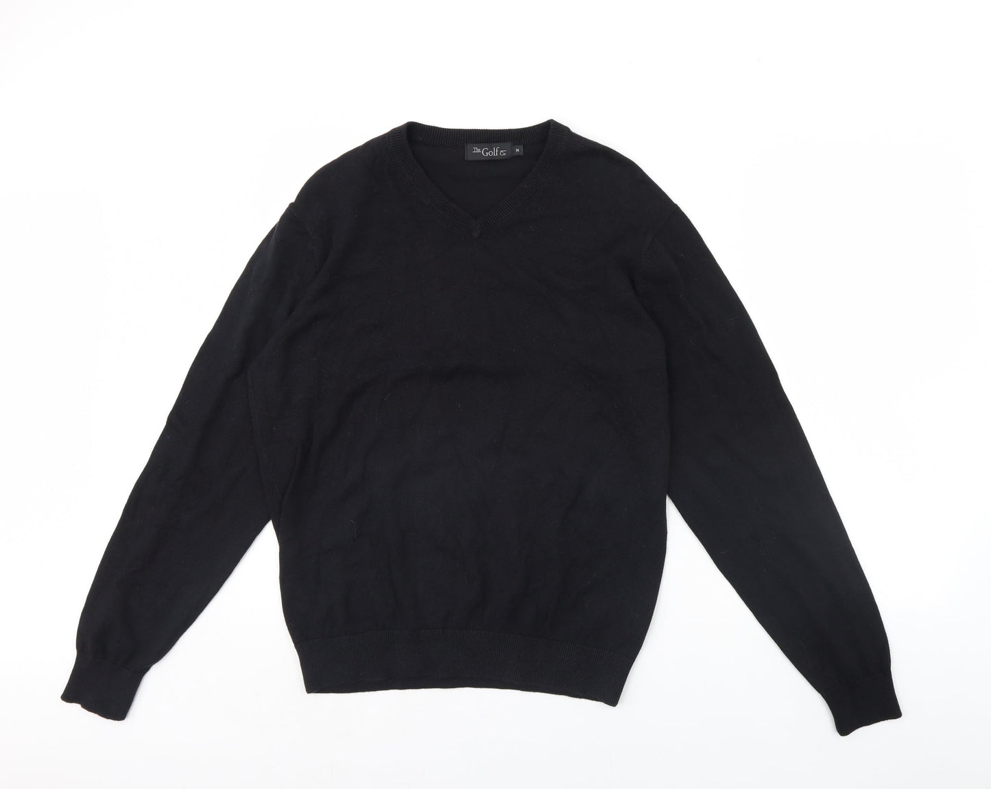 The Golf Co Mens Black   Pullover Jumper Size M