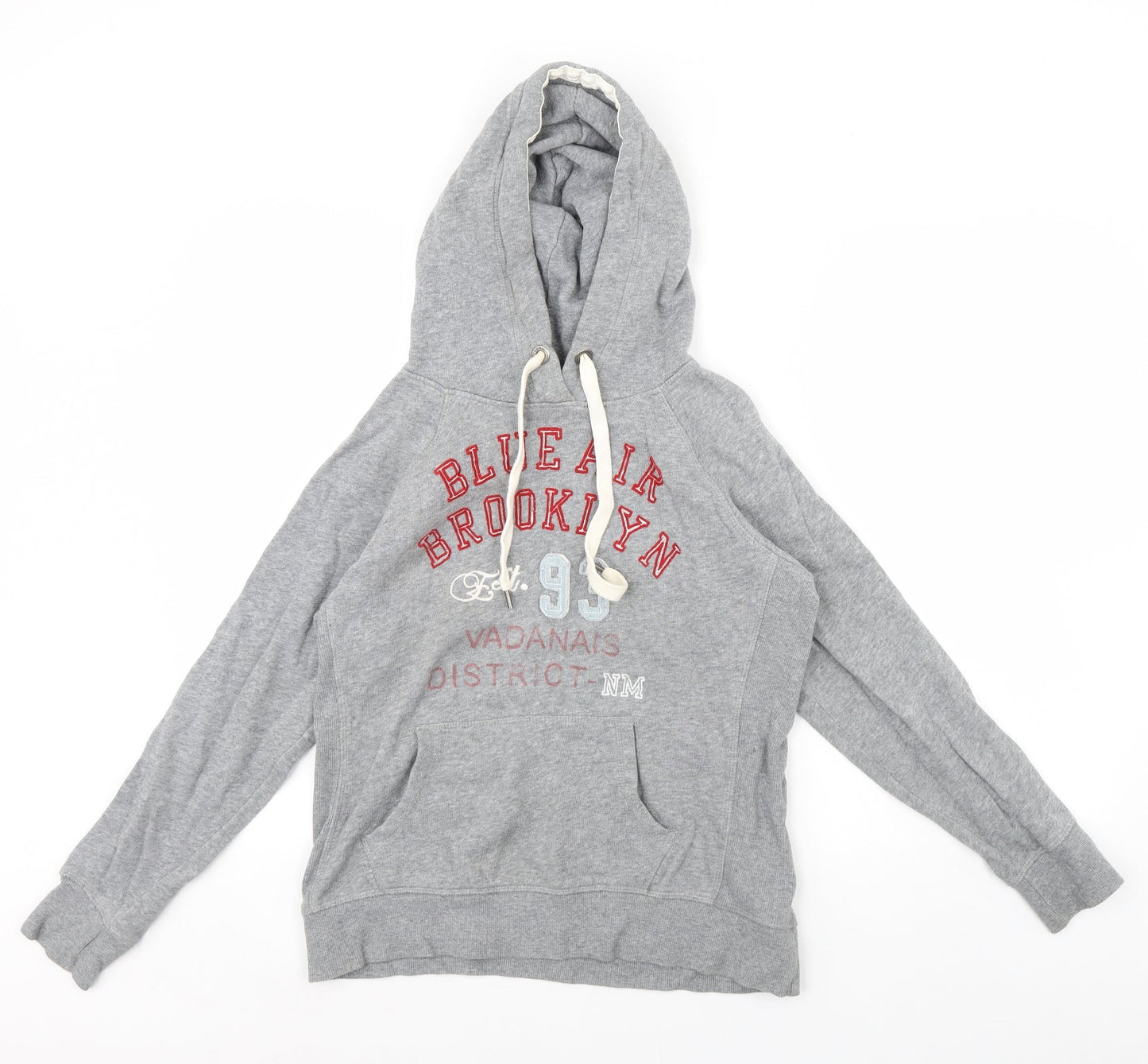 H&M Womens Grey   Pullover Hoodie Size M