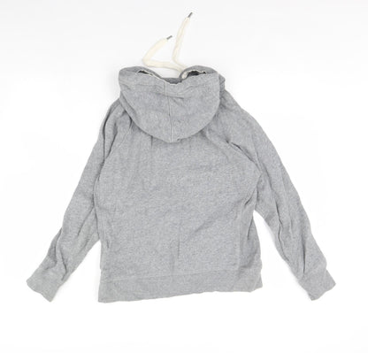 H&M Womens Grey   Pullover Hoodie Size M