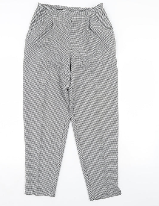 Womens UK Size 12 m&s Regular Fit  Black Trousers