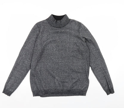 Womens UK Size M Vera Moda Silver Pullover Jumper