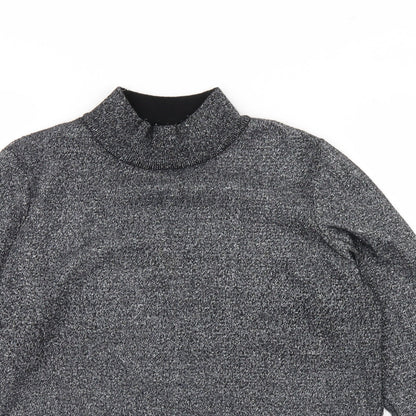 Womens UK Size M Vera Moda Silver Pullover Jumper