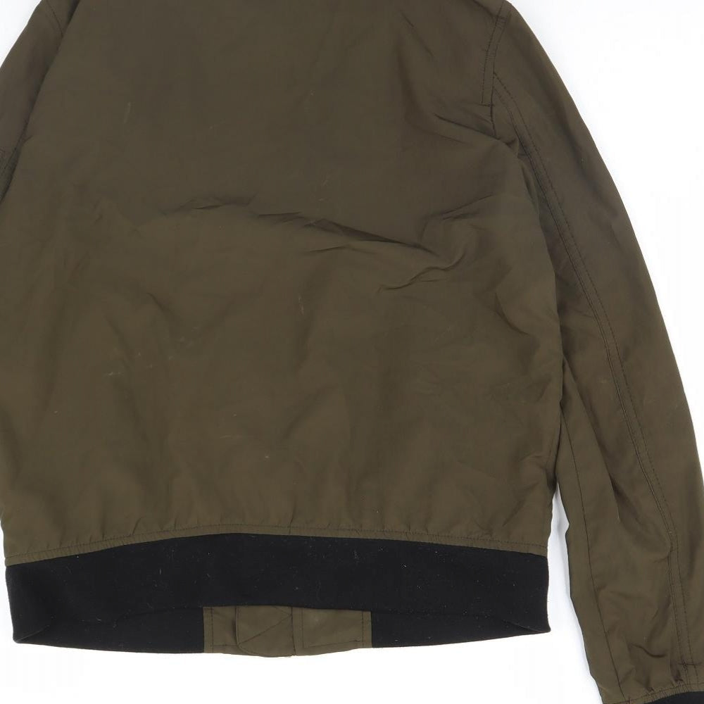 Womens UK Size S Zara Green Jacket