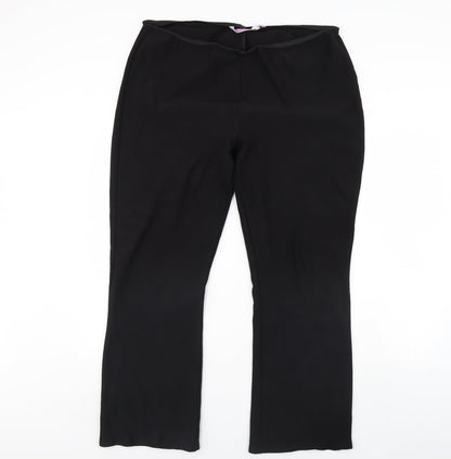 Womens UK Size 20 Sarah Hamilton Regular Fit  Blue Trousers