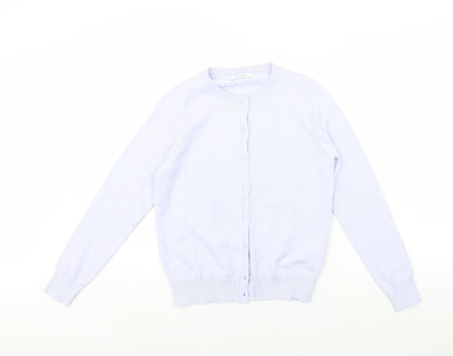 m&s Womens Blue   Cardigan Jumper Size 8