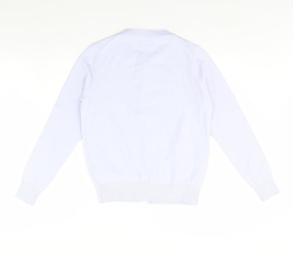 m&s Womens Blue   Cardigan Jumper Size 8