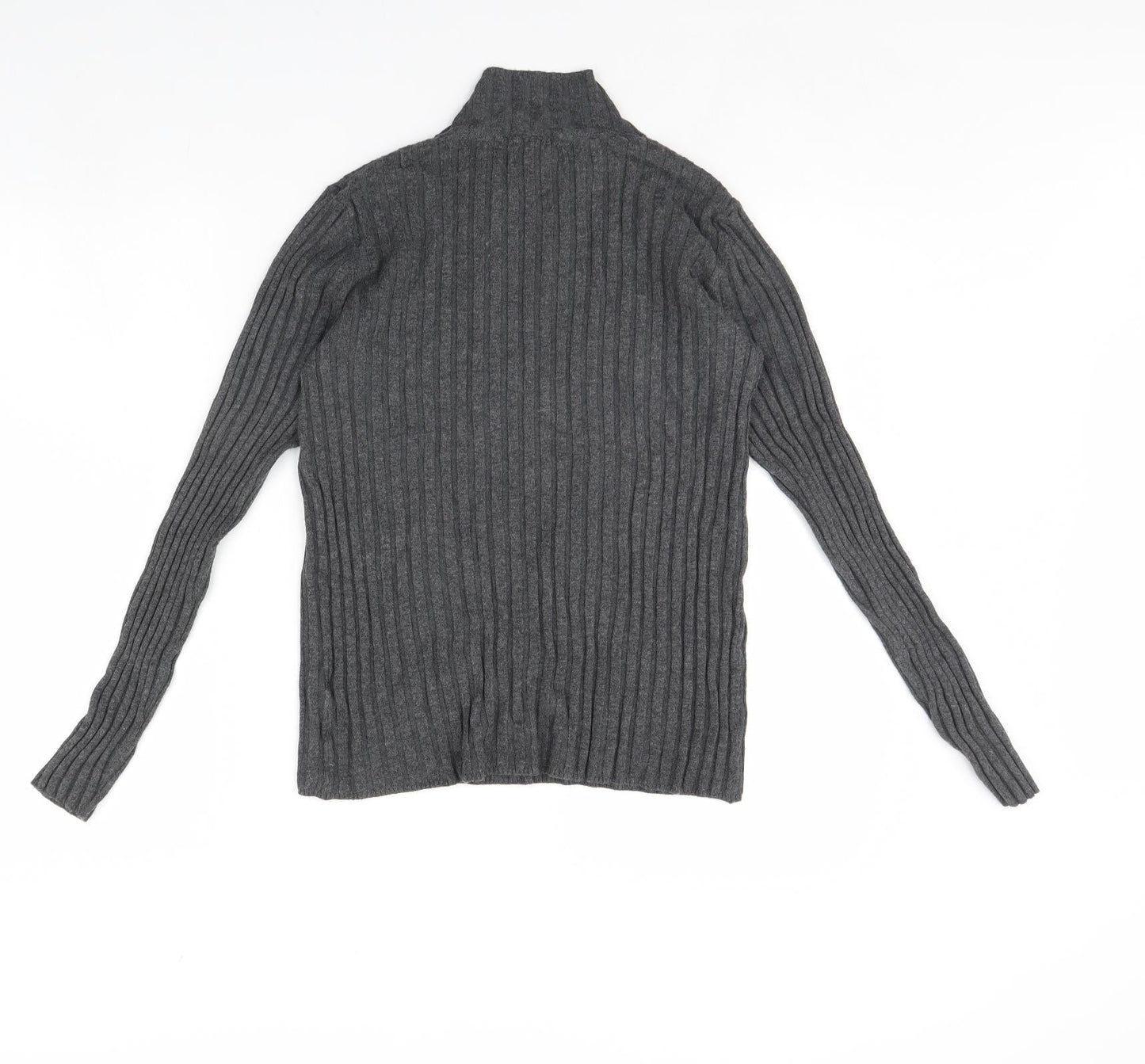 Womens UK Size 10 Papaya Grey Pullover Jumper
