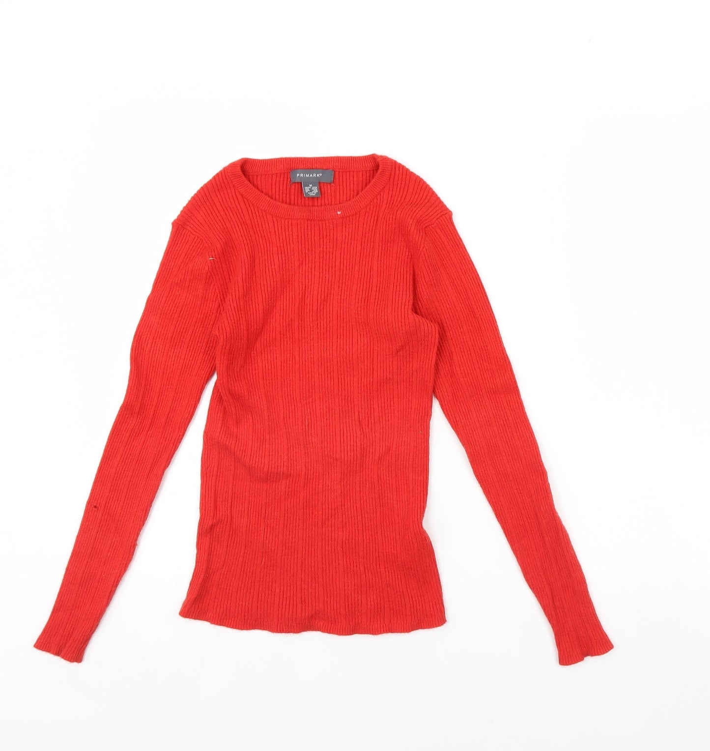 Primark Womens Red   Pullover Jumper Size M