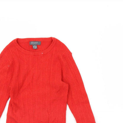 Primark Womens Red   Pullover Jumper Size M