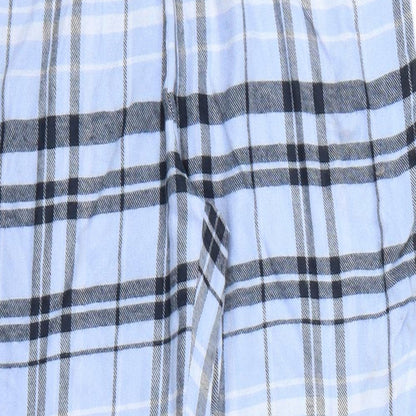 NEXT Womens Blue Check   Pyjama Pants Size M