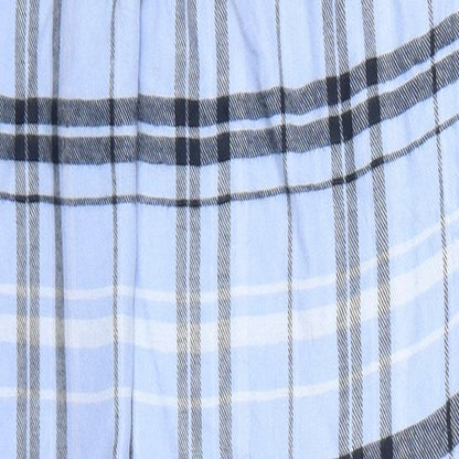 NEXT Womens Blue Check   Pyjama Pants Size M