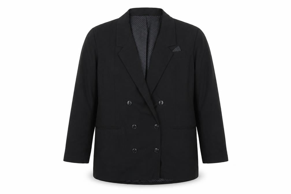 Mens UK Size 42 St Michael Regular Black Suit Jacket
